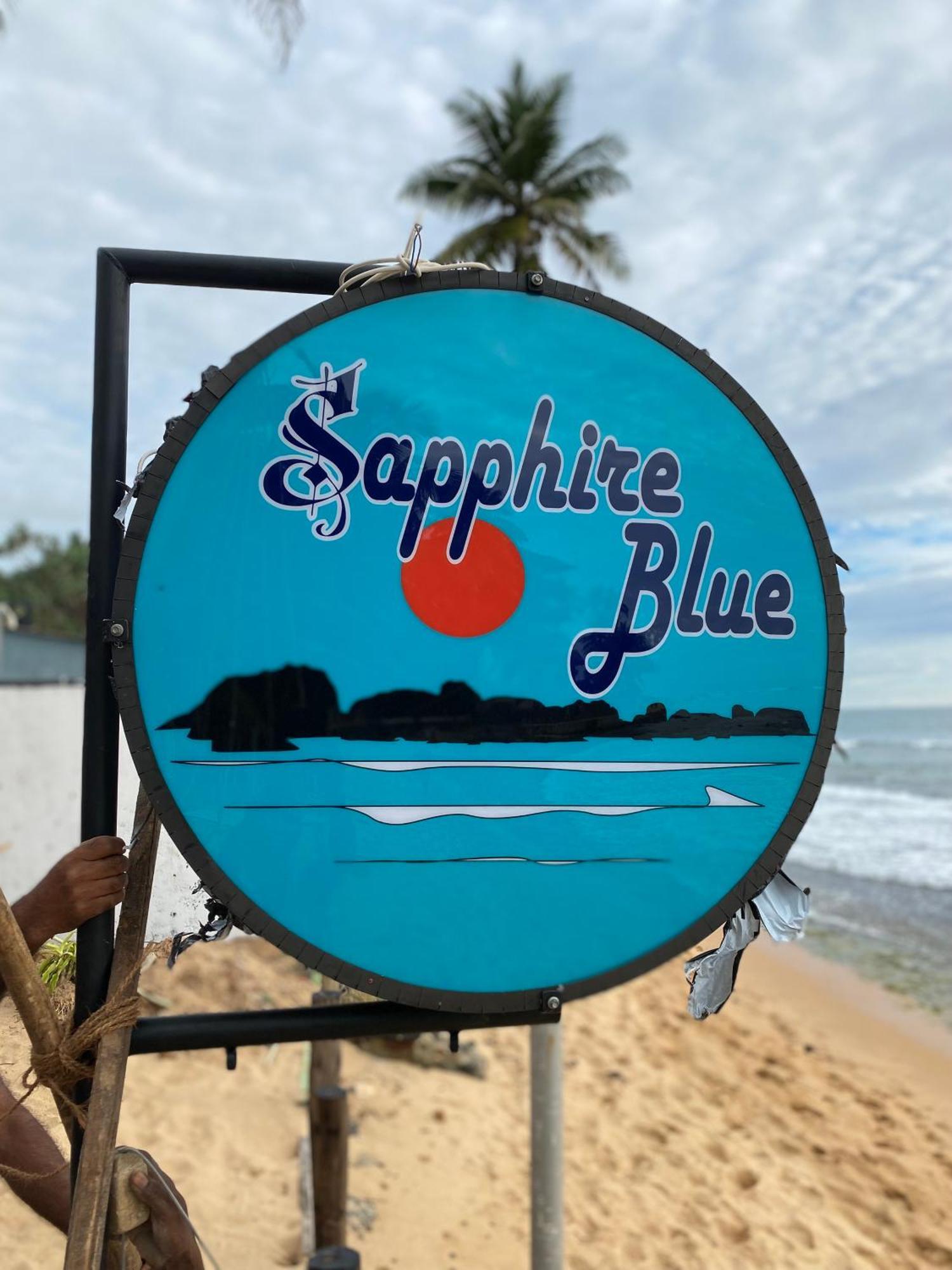 Hotel Sapphire Blue Hikkaduwa Exterior foto
